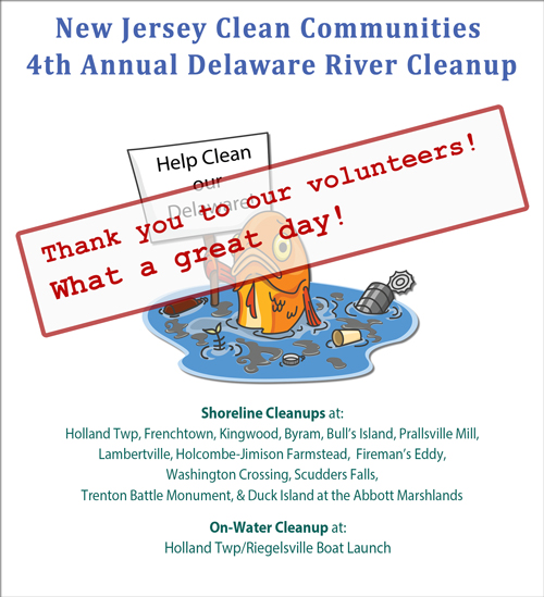 4th annual Delaware River Cleanup